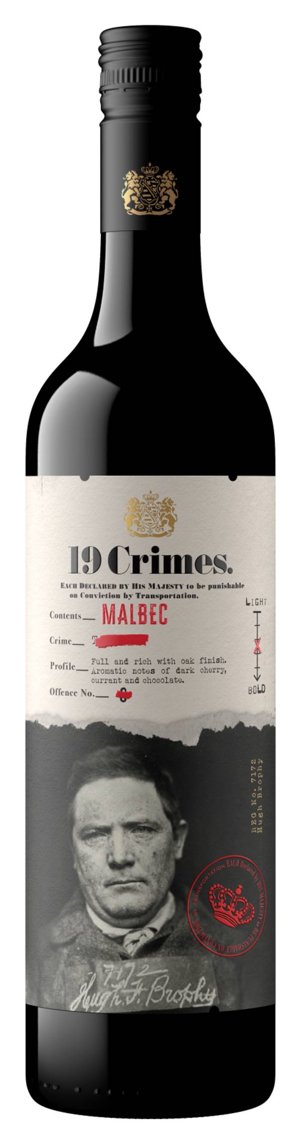 19 Crimes Malbec 750ml
