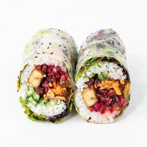 ROULEAU DE PRINTEMPS VÉGÉTARIEN / VEGETARIAN