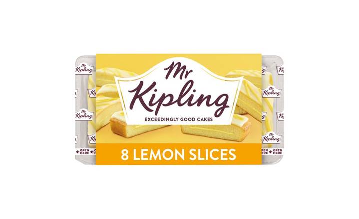 Mr Kipling Lemon Layered Slices 8's (392105) 