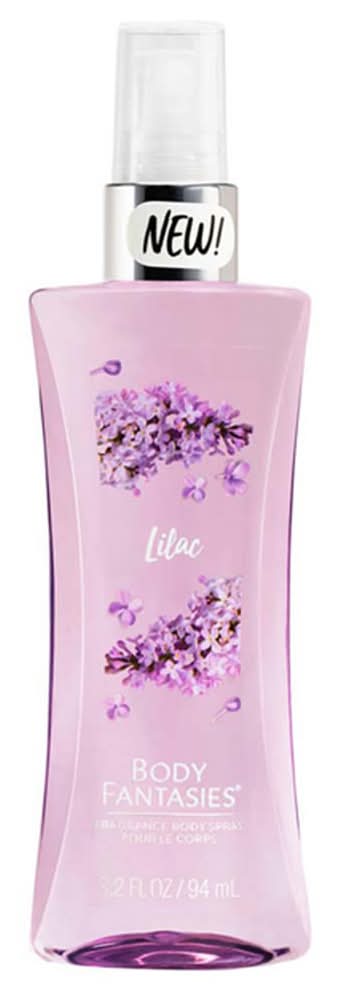 Body Fantasies Signature Fragrance Body Spray, Lilac (3.2 fl oz)
