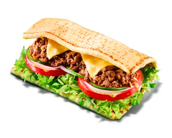メキシカンミートタコス (フラットブレッド) Taco Meat（Flat Bread）