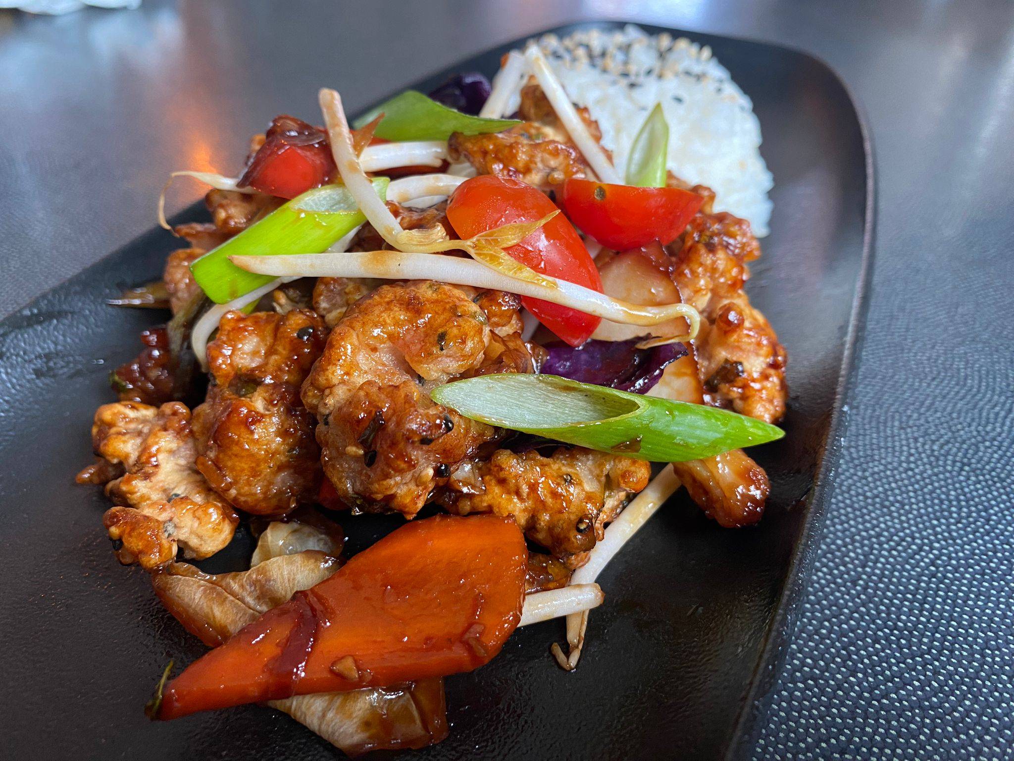 Poulet caramélisé