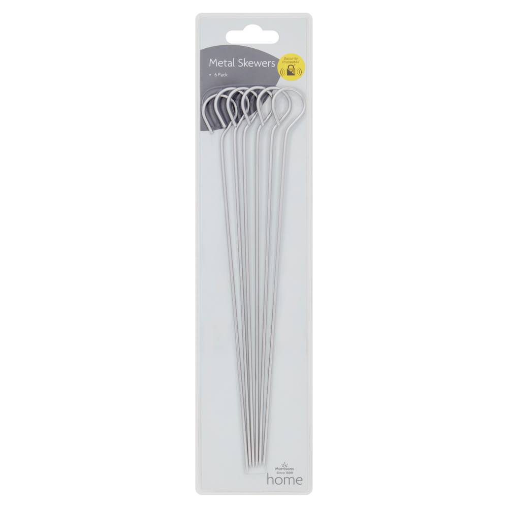 Morrisons Metal Skewers (6 pack)