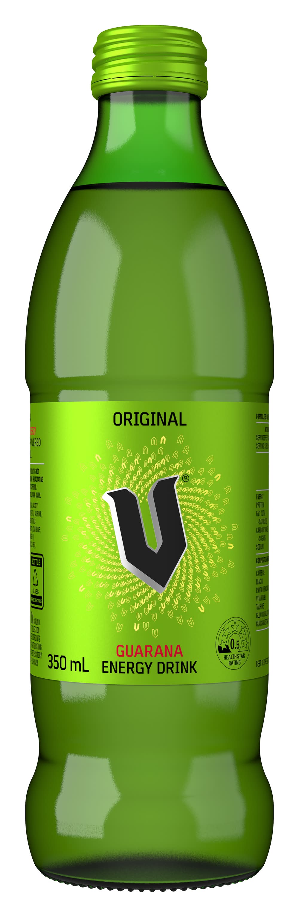 V Guarana Energy Drink, Original (350mL)