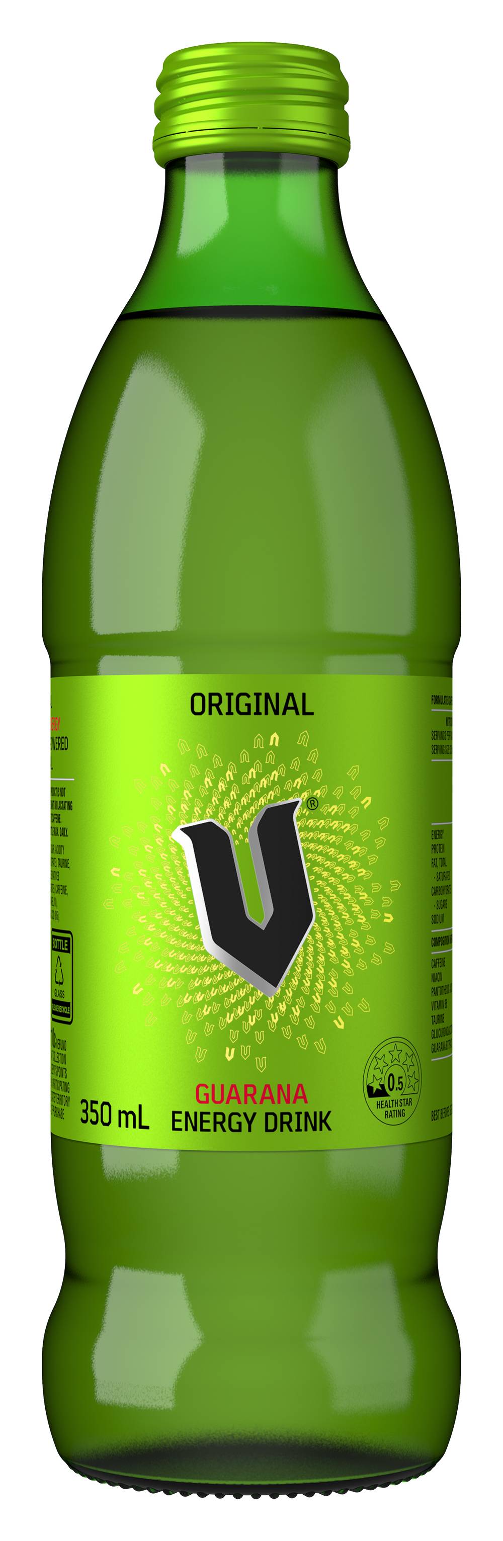 V Original Energy Drink, Guarana (350mL)