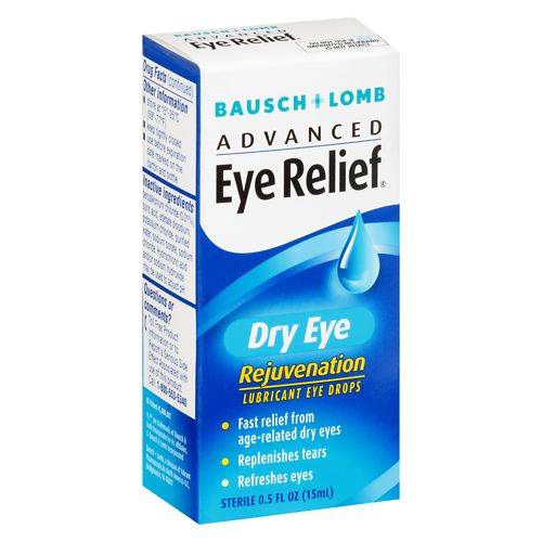 Advanced Eye Relief Dry Eye Rejuvenation Lubricant Eye Drops - 0.5 fl oz