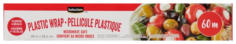Selection Pellic/Plast. Micro-Onde - Selection Plastic Wrap Microwave