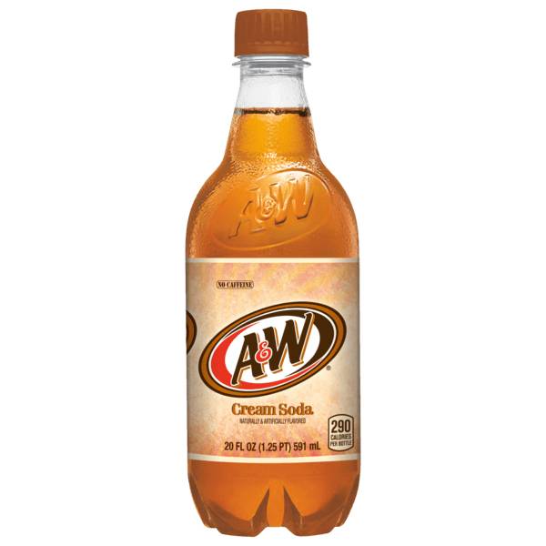 A&W Cream Soda 20oz