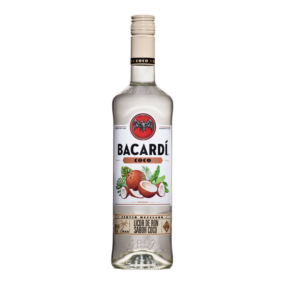 Bacardí · Licor de ron, coco (700 ml)