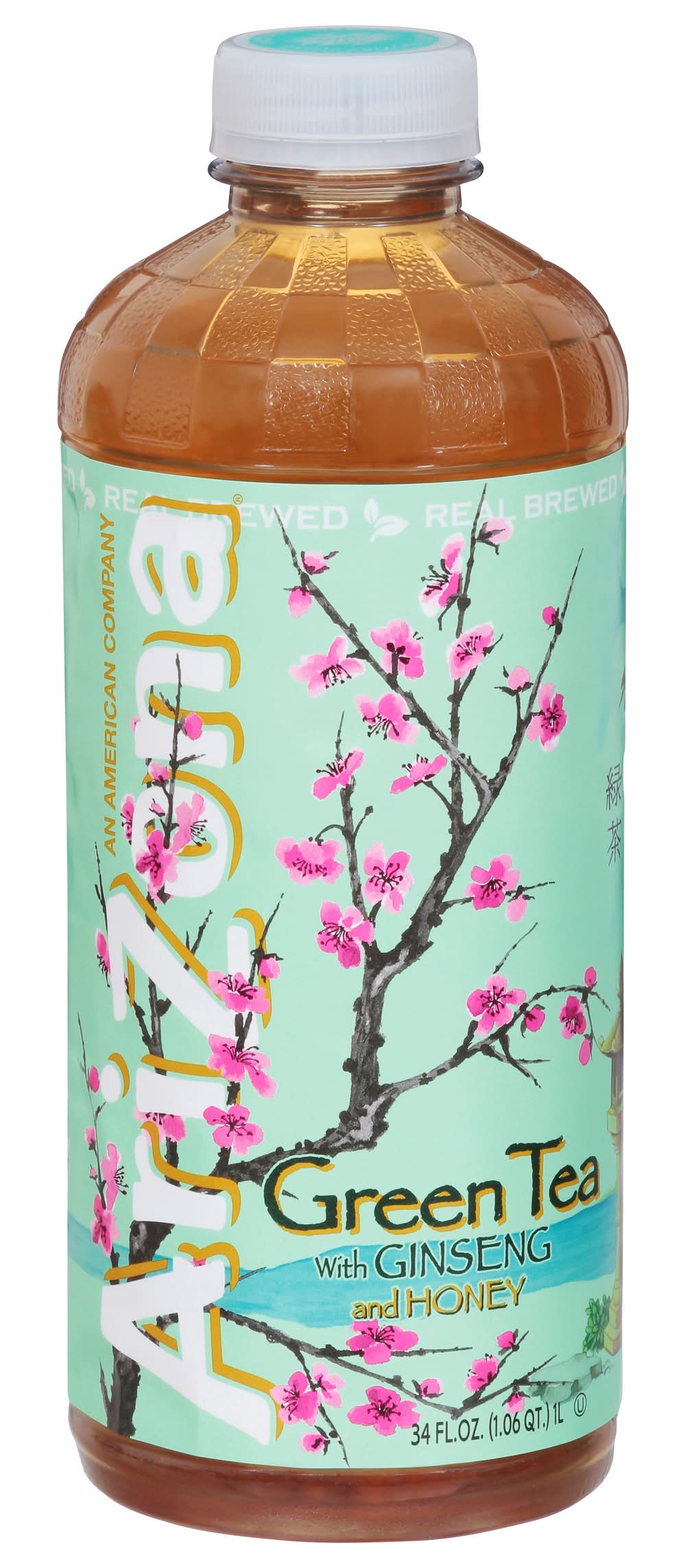 AriZona Ginseng & Honey Green Tea (34 fl oz)