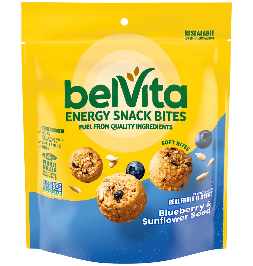 BelVita Blueberry & Sunflower Seed Energy Snack Bites (5 oz)