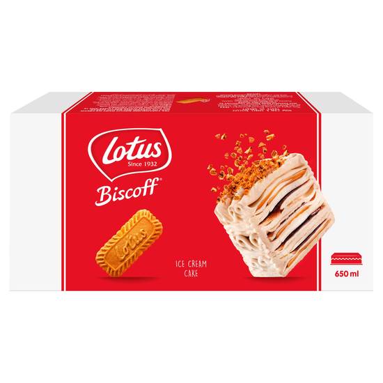 Lotus Biscoff Ice Cream Cake 650ml