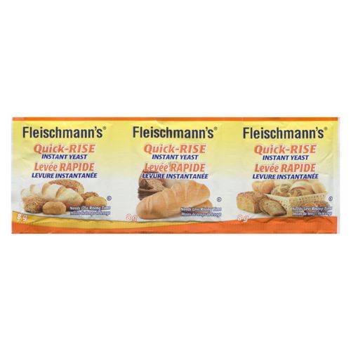 Fleischmann's levure instantanée à levée rapide (3 x 8 g) - instant yeast, quick rise (3x8g)