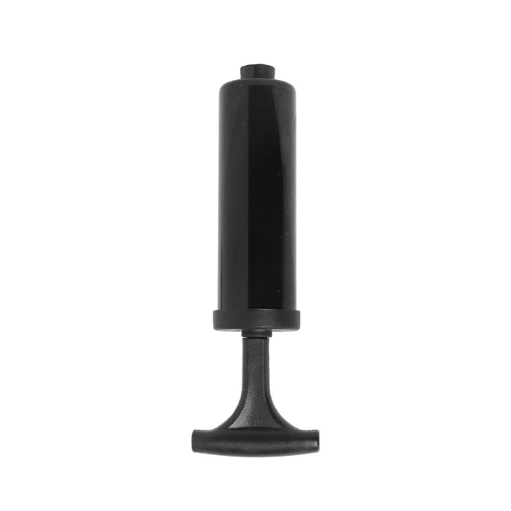Miniso bomba para inflar plástico negra (1 pieza)