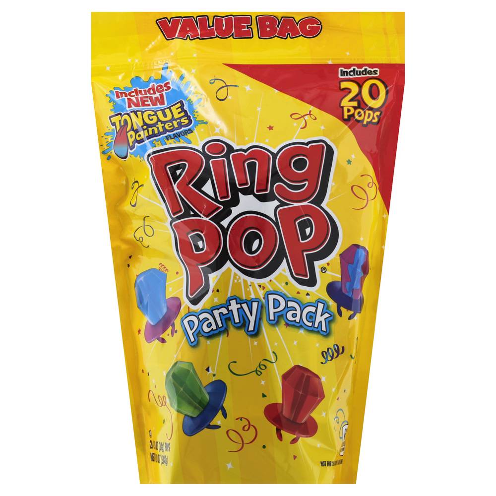 Ring Pop Value Bag Party pack Candy (13.4 oz)