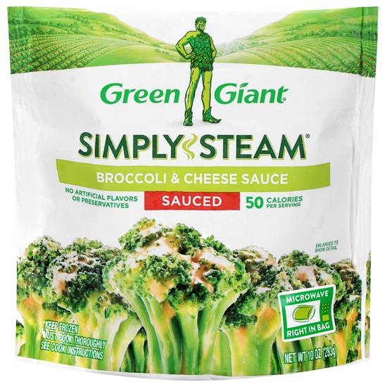 Green Giant Simply Steam Broccoli and Cheese Sauce