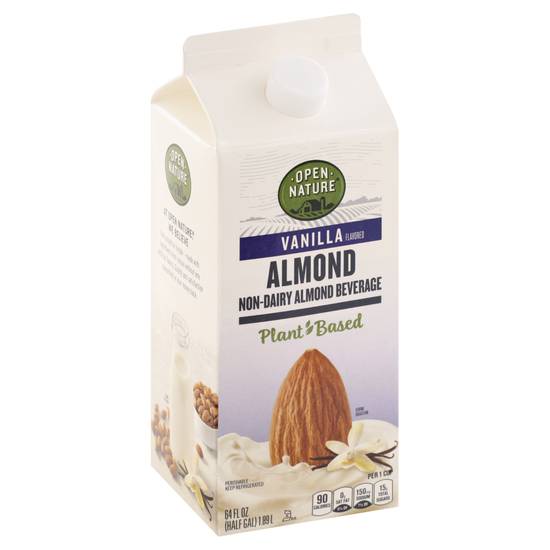 Open Nature Vanilla Almond Non-Dairy Beverage (64 fl oz)