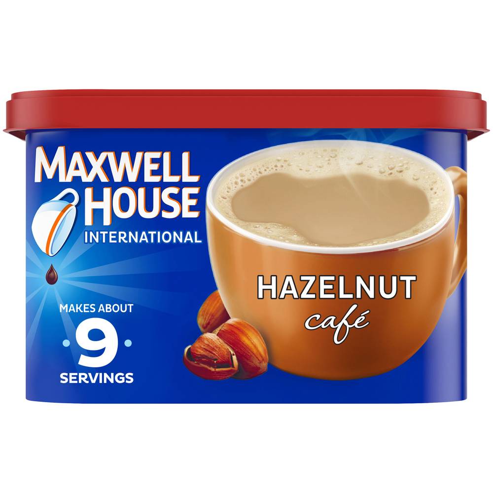 Maxwell House International Hazelnut Cafe Beverage Mix (9 oz)