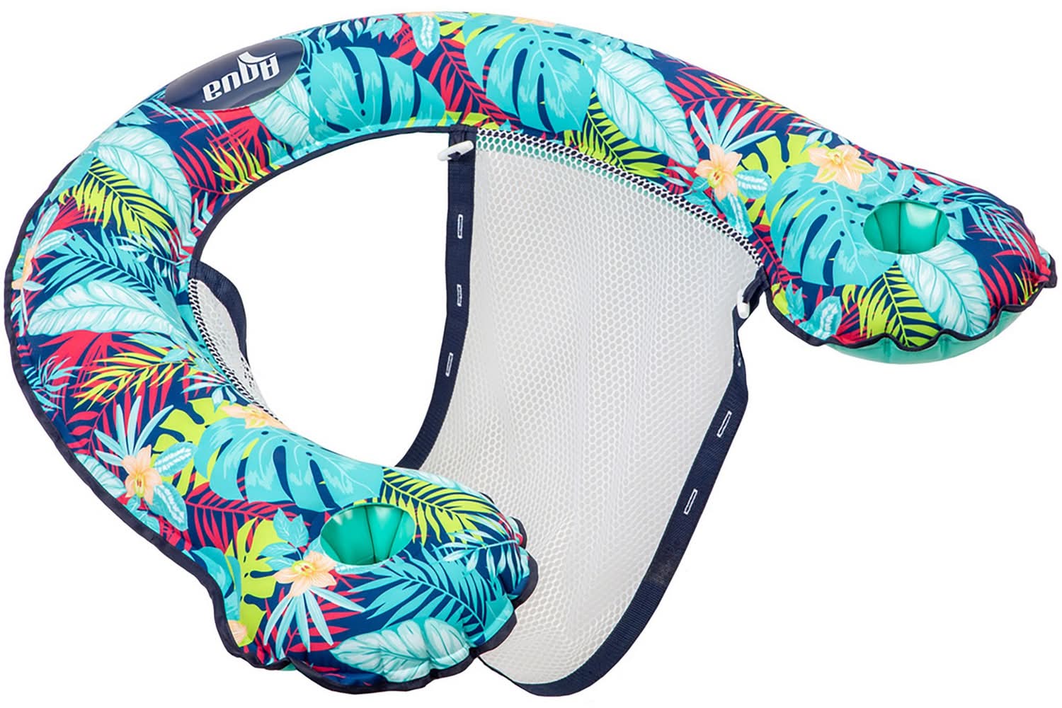 Aqua Leisure SofTek Lux Noodle Chair Jungle Pool Float
