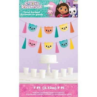 Gabby's Dollhouse Fringe Garland Party Banner