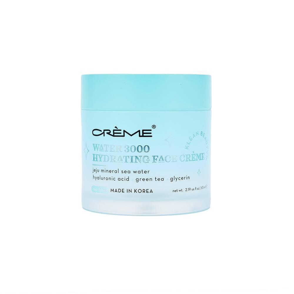 The Creme Shop: Klean Beauty Water 3000 Hydrating Face Creme, 2.02 Oz