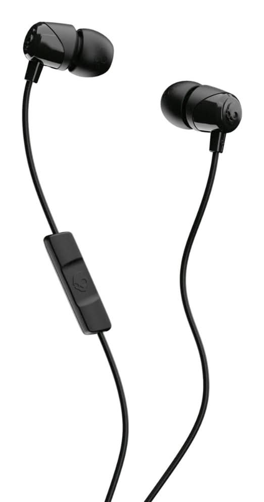 Jib with Mic Wired Earbuds - Black