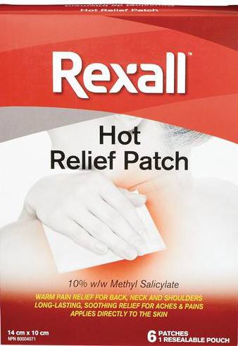 Rexall Pain Relief Patch Hot (30 g)