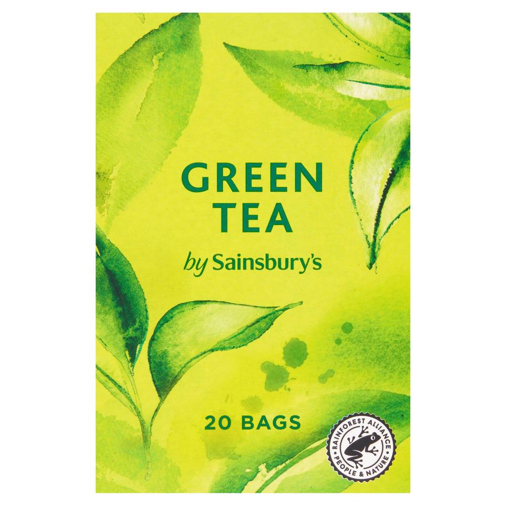 Sainsbury's Green Tea x20 Tea Bags 38g