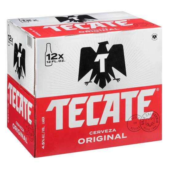 Tecate Lager Original Beer (12 ct 12 fl oz)
