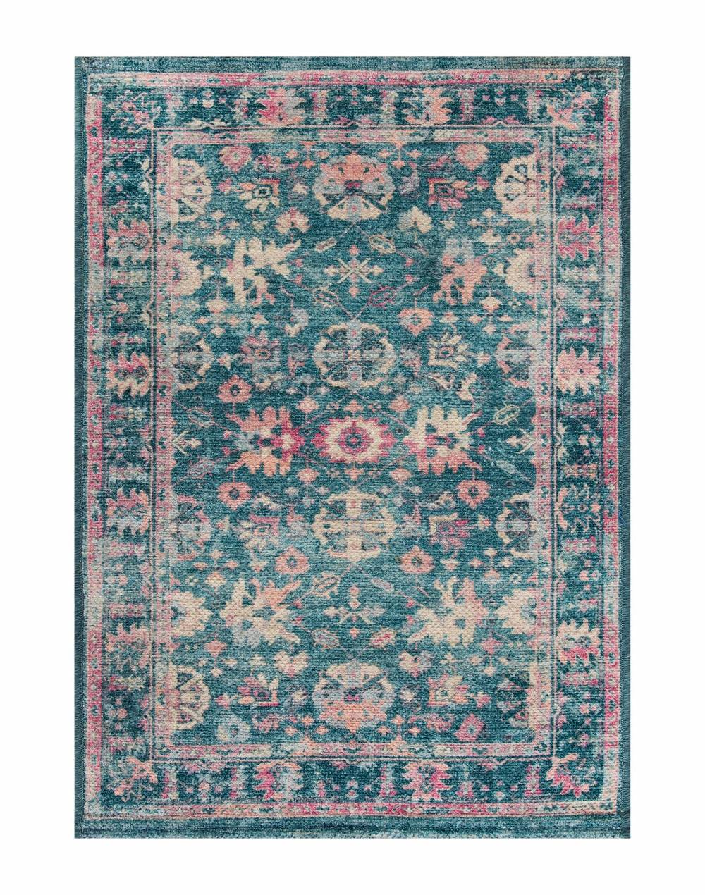 allen + roth 2 X 3 (ft) Aria Indoor Floral/Botanical Throw Rug | 31471