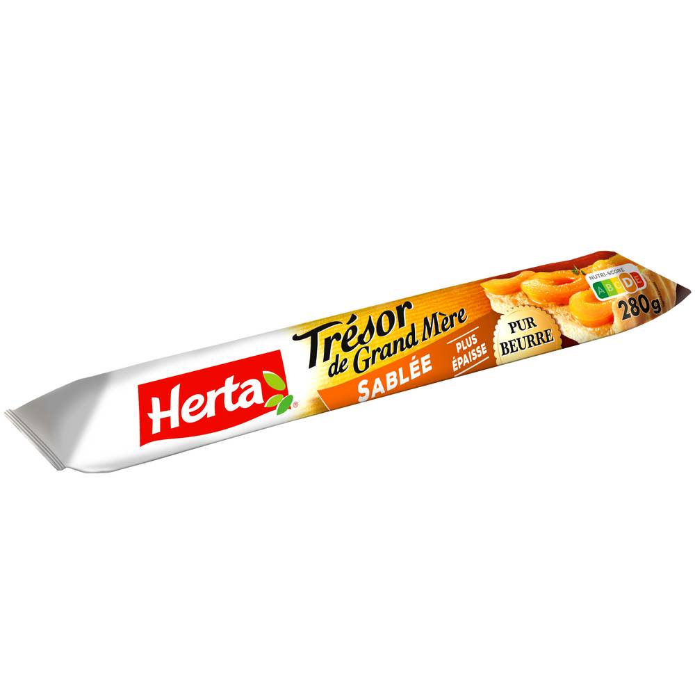 Herta - Pâte à tarte trésor de grand mère sablée pur beurre (280g)