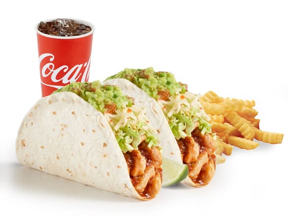 Del Dorado Chicken Tacos Meal