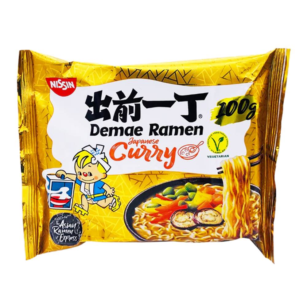 Nissin Demae Ramen Japanese Curry Noodles