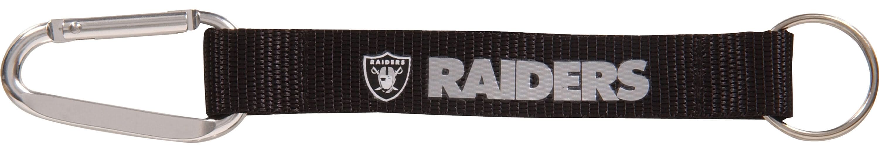 Hillman Las Vegas Raiders Black Keychain