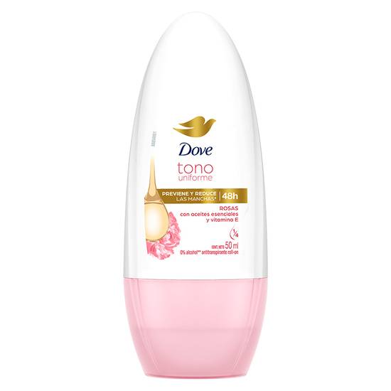 Desodorante Rol Ap Rosas Dove 50ml.