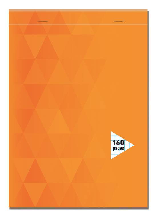 Carrefour - Bloc agrafé cahier 160 pages