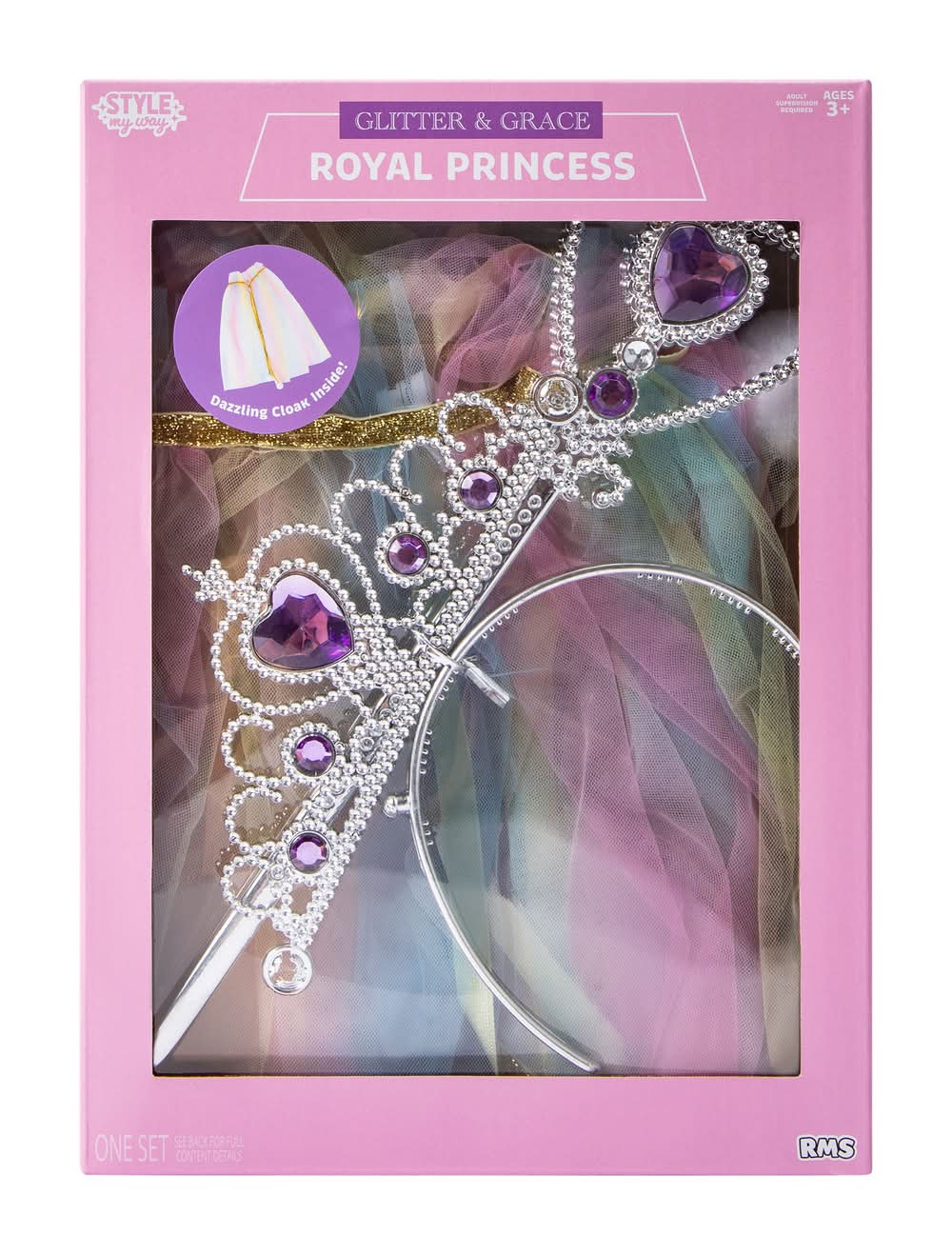 Glitter & Grace Royal Princess Set Purple
