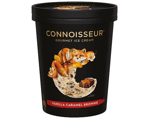 Connoisseur Vanilla Caramel Brownie 1L
