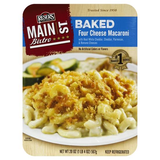 Reser's Fine Foods Main St Bistro Baked Four Cheese Macaroni