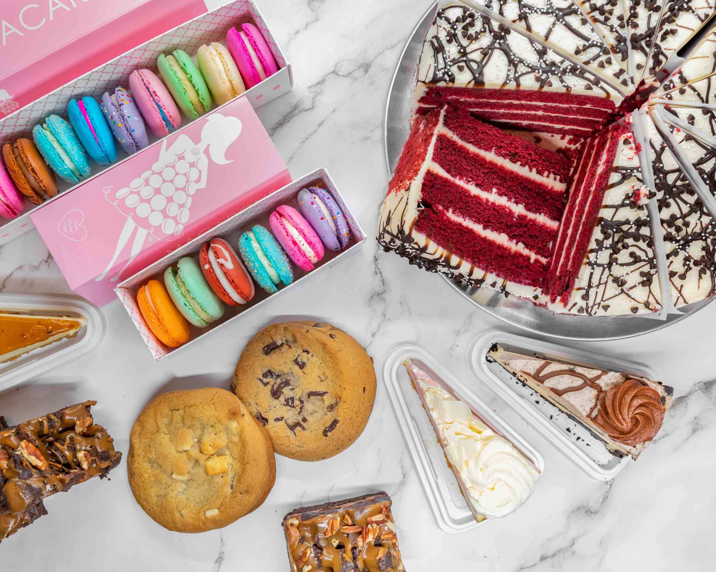 Order Ela's Bake Shop ft. The Cheesecake Factory Bakery Menu Delivery