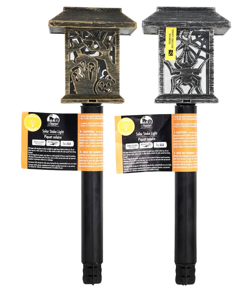 Seasonal Collection Halloween Solar Stake Light, Assorted Styles