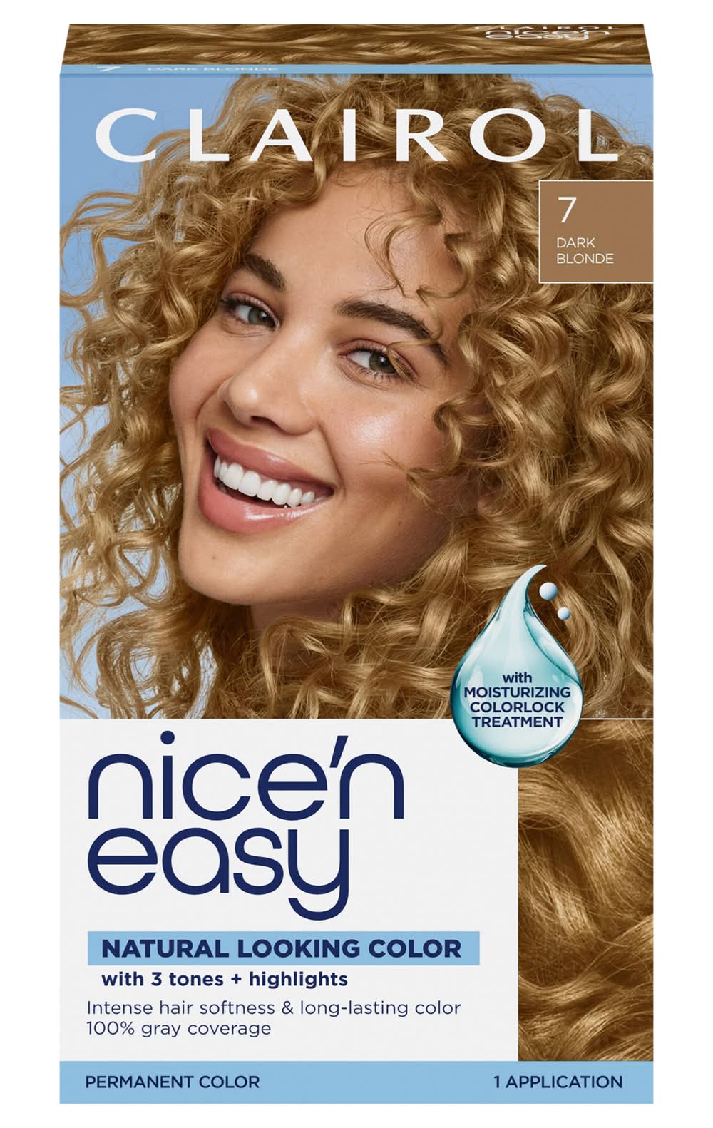 Clairol Nice 'N Easy Dark Blonde 7 Permanent Hair Color (9.6 oz)