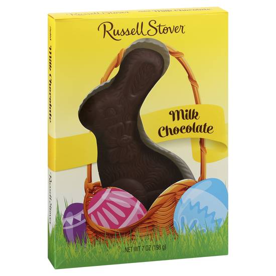 Russell Stover Solid Milk Chocolate Bunny (7 oz)