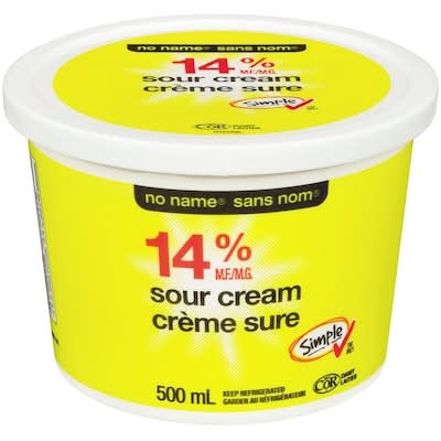 No Name Sour Cream 14% M. F (500 ml)