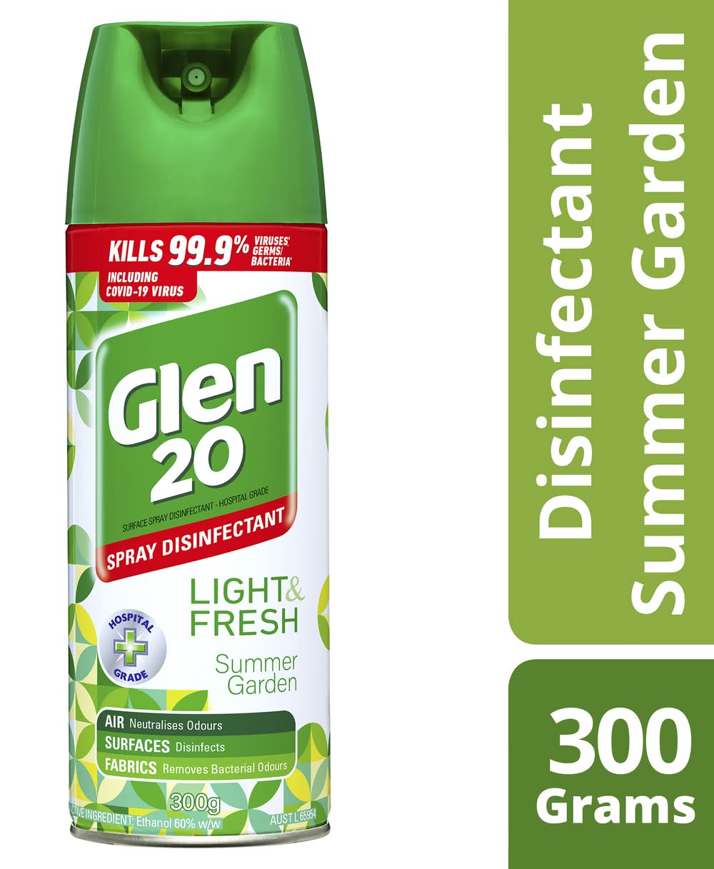 Glen 20 Summer Garden Disinfectant Spray (300g)