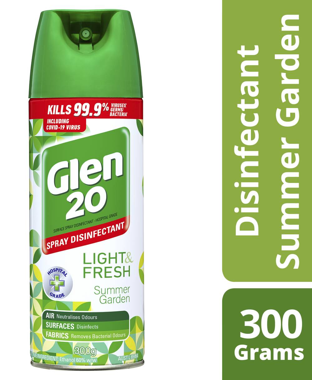Glen 20 Summer Garden Disinfectant Spray (300g)