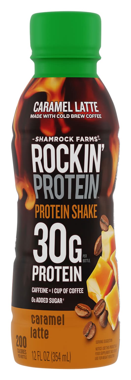 Shamrock Farms Rockin' Protein Caramel Latte Shake (12 fl oz)