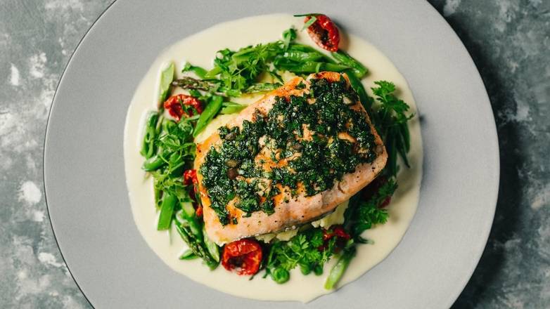 Herb Crush Salmon