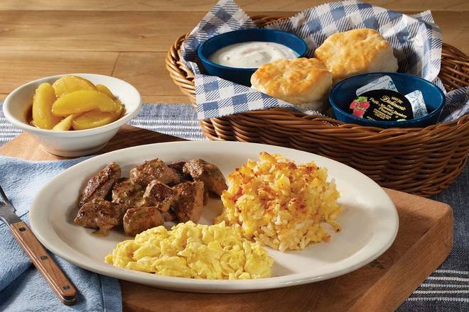 The Cracker Barrel's Country Boy Breakfast