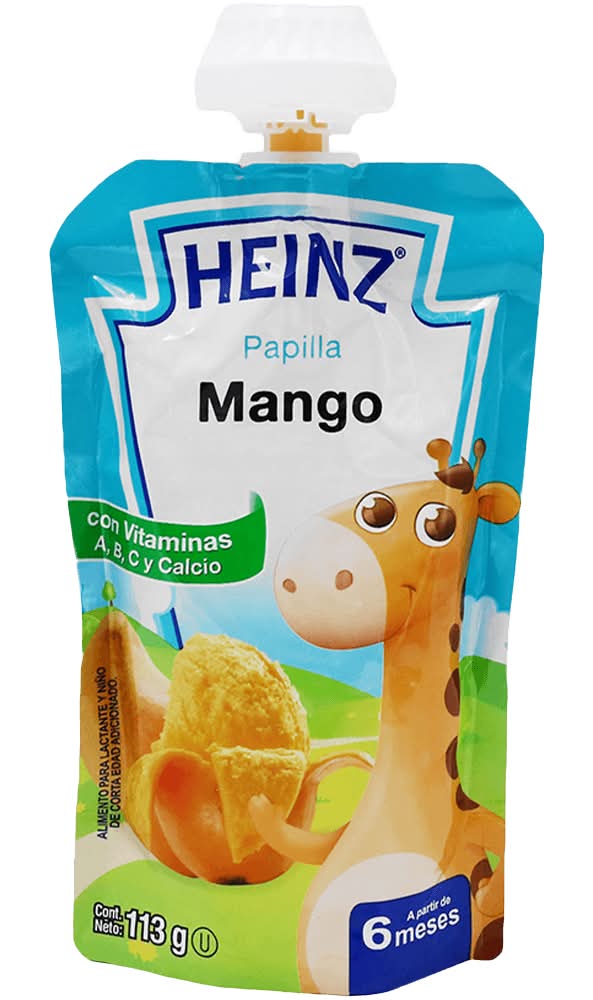Heinz · Papilla mango (113 g)